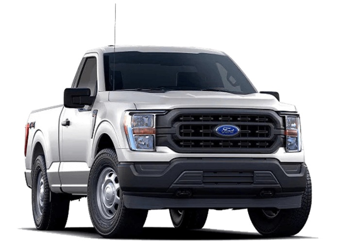 The white color Ford F-150 car at Burnaby, BC