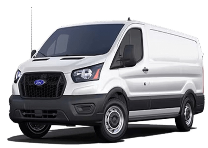 The ford transit crew van with 5 seatings at Burnaby, BC