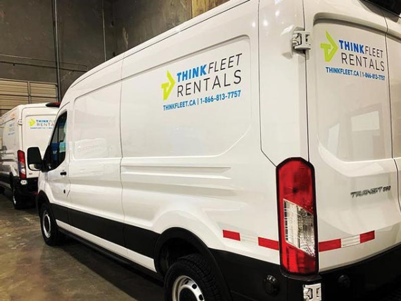 The Think Fleet Rentals Van, Canada