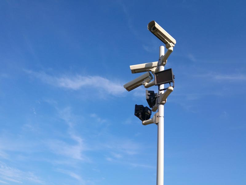 The security cameras of think global solution, Canada