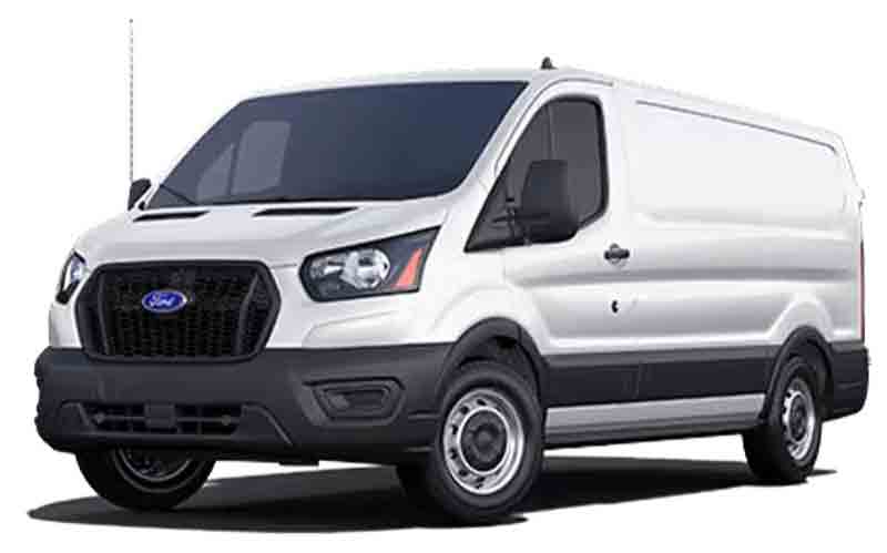 The ford transit crew van with 5 seatings at Burnaby, BC